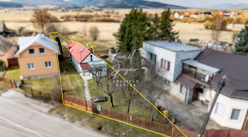 Ponuka na predaj 3 izbový  rodinný dom v Betlanovce, okr. Spišská Nová Ves