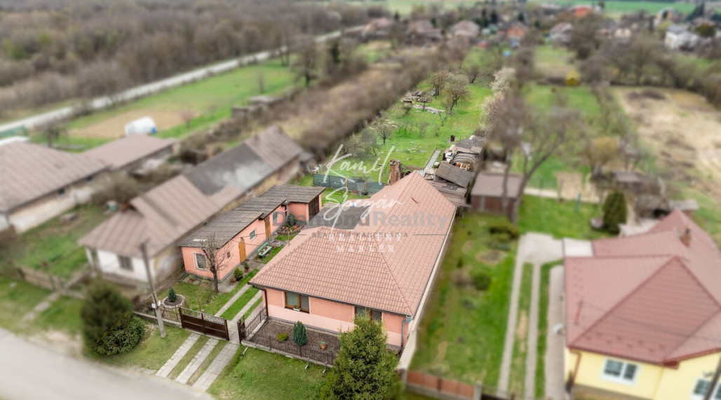 Na predaj 4 izbový rodinný dom Veľká Ida