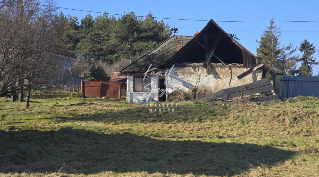 Ponúkam na predaj pozemok so starším domom Buzica