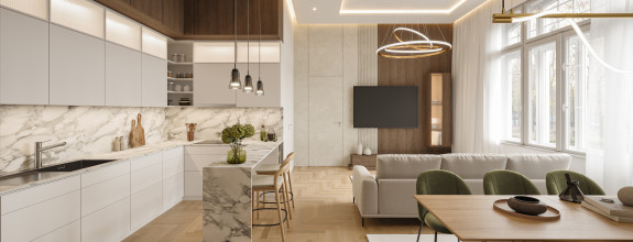 REZIDENCIA MOYZESOVA | 3 IZBOVÝ BYT DOKONČENÝ V ŠTANDARDE | 96m² + BALKÓN | KOŠICE - STARÉ MESTO