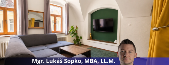 Na predaj 1-izbový byt po kompletnej rekonštrukcii v historickom centre Košíc – Mäsiarska ulica