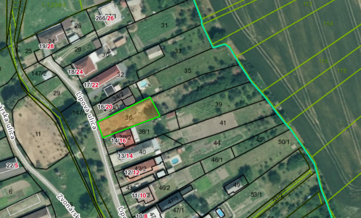 Na predaj pekný stavebný pozemok v obci Kazimír, okres Trebišov