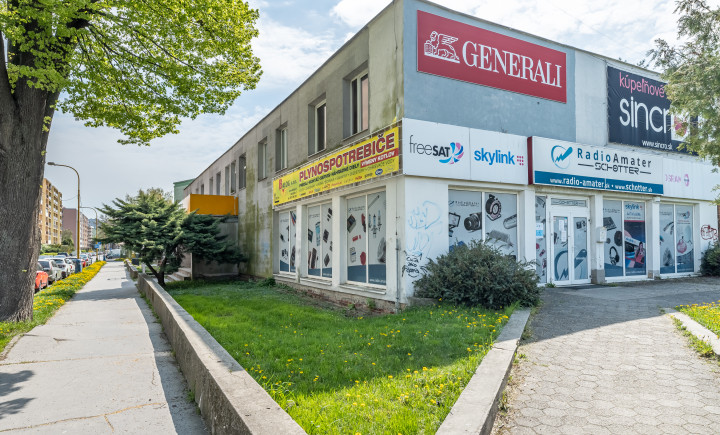 PRENAJATÉ / NA PRENÁJOM OBCHODNÉ PRIESTORY, ul. Jakobyho, Košice