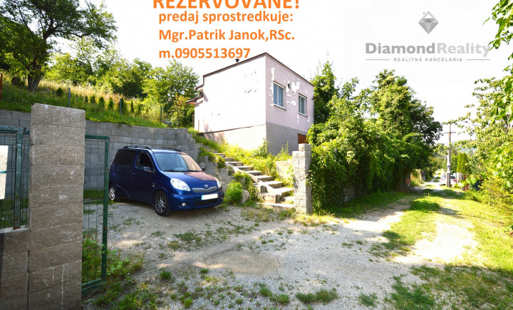 REZERVOVANÉ !  Na predaj chata Košice  - Hrbová  , pozemok 911m2