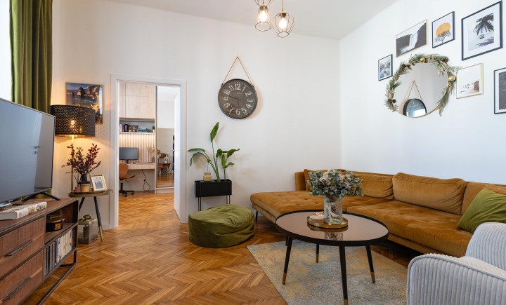 REZERVOVANÉ | NA PREDAJ DIZAJNOVÝ KÚSOK, 2 IZBOVÝ BYT V CENTRE MESTA | BAŠTOVÁ ULICA | 54m2