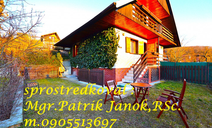 TOP !!! REZERVOVANÉ !!! Celoročná chata Košice-Vyšná Hutka, 31m2, pozemok 408m2
