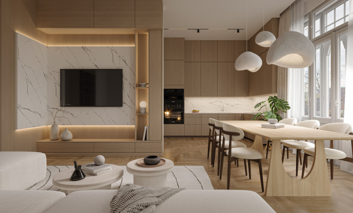 REZIDENCIA MOYZESOVA | 3 IZBOVÝ BYT DOKONČENÝ V ŠTANDARDE | 82m² | KOŠICE - STARÉ MESTO