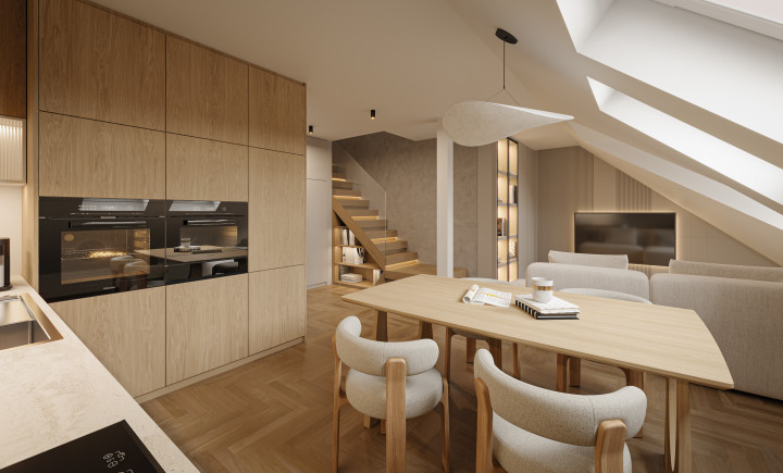 REZIDENCIA MOYZESOVA | 4 IZBOVÝ MEZONET DOKONČENÝ V ŠTANDARDE | 125m² | KOŠICE - STARÉ MESTO