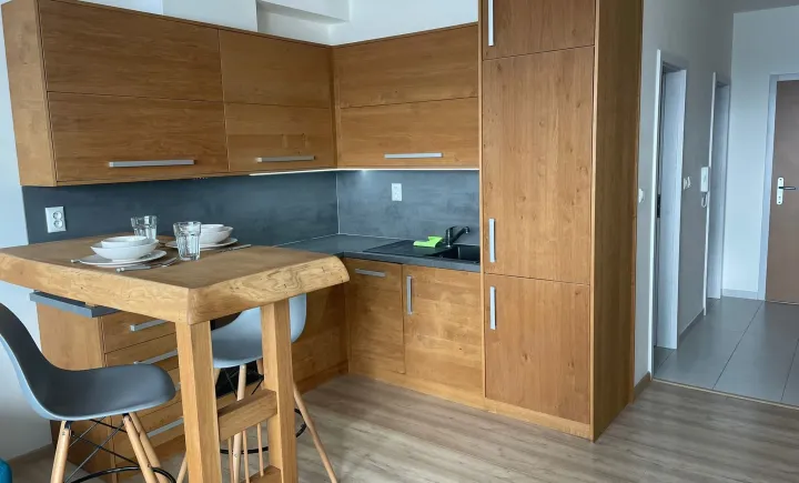 Na prenájom zariadený 2 izbový byt loggia novostavba, Sereď.