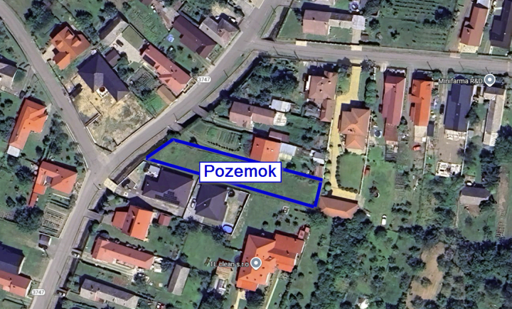 NA PREDAJ STAVEBNÝ POZEMOK S PROJEKTOM | 1343 m² | VINNÉ