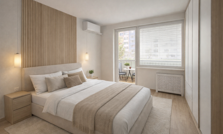 3-izbový byt po rekonštrukcii – Muškátova ulica | Košice – Terasa | loggia