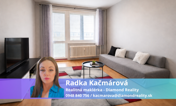 Na predaj garzónka na ulici Krosnianska, Košice-Dargovských hrdinov