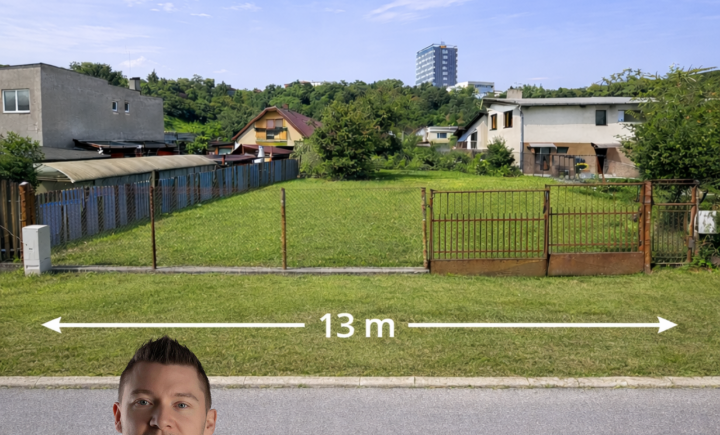 Na predaj stavebný pozemok na ulici Kostolianska, Košice - Sever