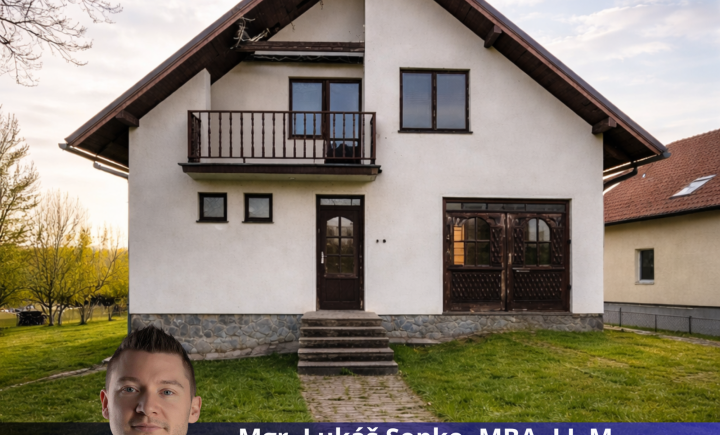 Priestranný rodinný dom Zemplínska Teplica.