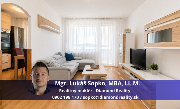 Na prenájom 3-izbový byt na ulici Zupkova, Košice - Dargovských hrdinov