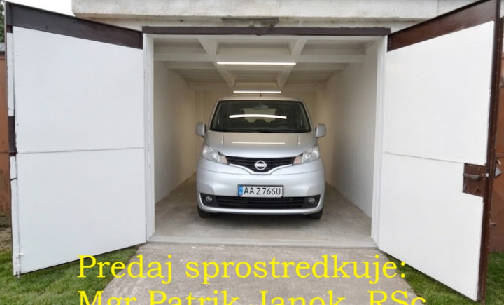 TOP PONUKA Predáme veľkú garáž v Košiciach