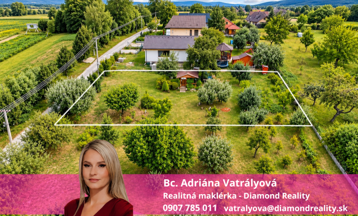 Na predaj stavebný pozemok / Čižatice / Košice - okolie