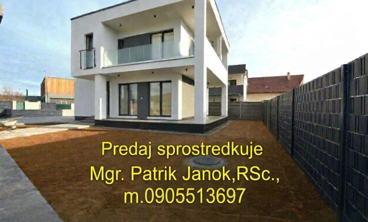 TOP Na predaj NOVÝ RODINNÝ DOM Košice-okolie,Čaňa