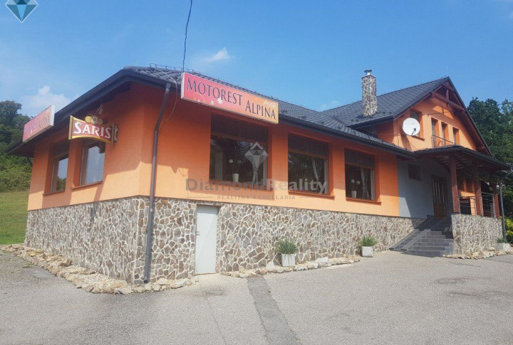 Na predaj motorest s kompletným zariadením pri vodnej nádrži Domaša, obec Nová Kelča.