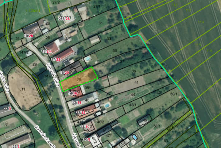 Na predaj pekný stavebný pozemok v obci Kazimír, okres Trebišov