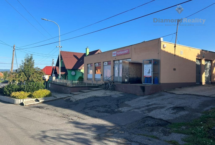 Na predaj obchodný priestor s 2 bytmi v obci Podlužany iba 5 km od Levíc