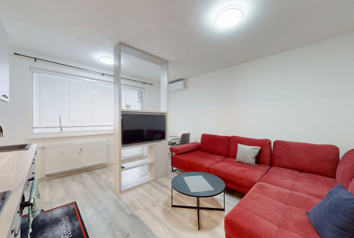 Na predaj pekný 1,5 izbový byt, ulica Húskova, Košice - Sídlisko KVP