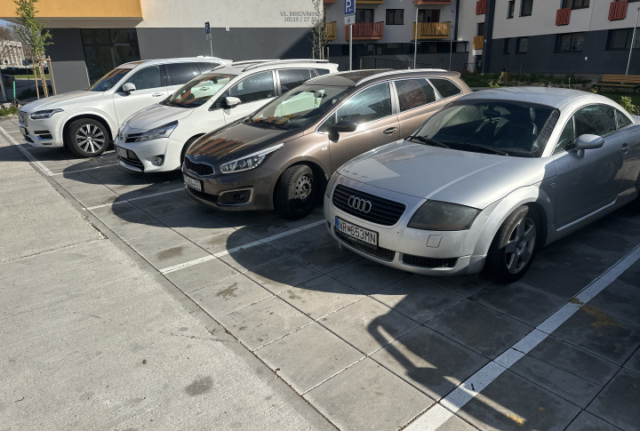 Na prenájom vonk. parkovacie miesto, ul. Mikovíniho, Trnava