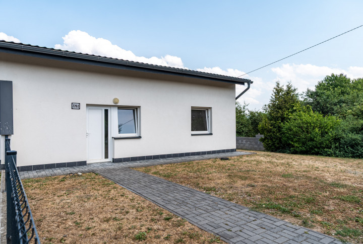NA PREDAJ JEDNOPODLAŽNÝ 3 IZBOVÝ RODINNÝ DOM SO ZÁHRADOU | KOŠICE -KRÁSNA | NOVOSTAVBA