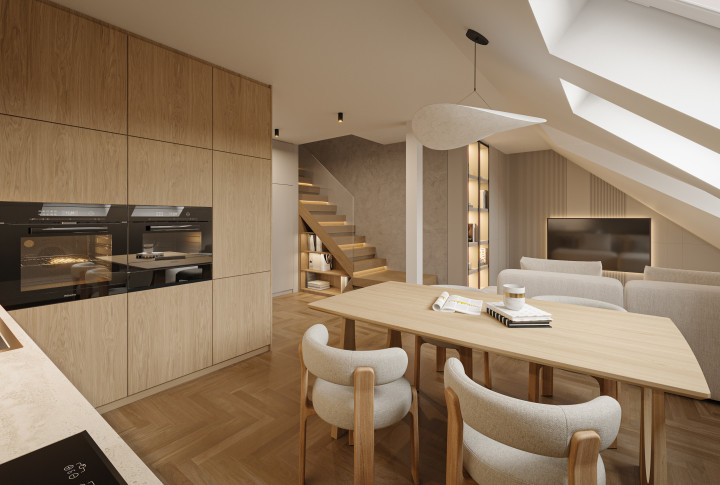 REZIDENCIA MOYZESOVA | 4 IZBOVÝ MEZONET DOKONČENÝ V ŠTANDARDE | 125m² | KOŠICE - STARÉ MESTO