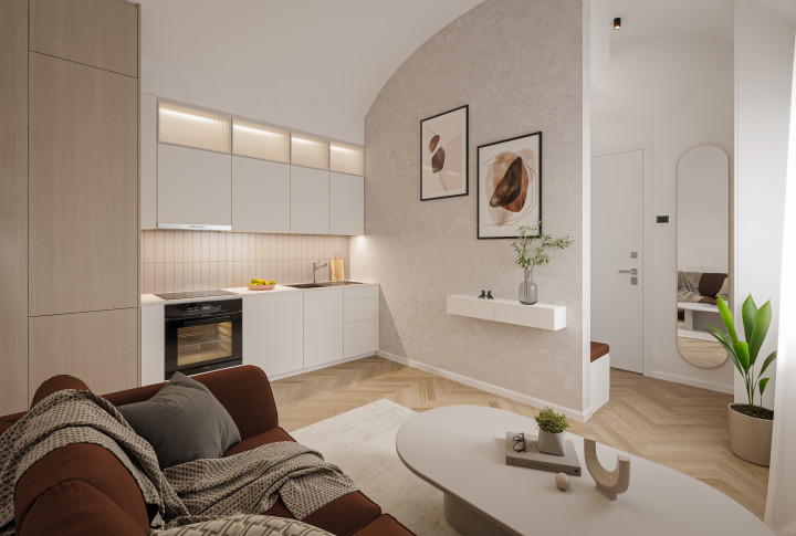 REZIDENCIA MOYZESOVA | INVESTIČNÝ 2 IZBOVÝ APARMÁN DOKONČENÝ V ŠTANDARDE | 34m² | KOŠICE - STARÉ MESTO