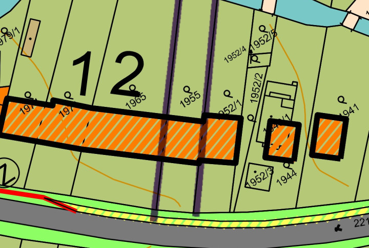 Pozemok s chatou v Myslave