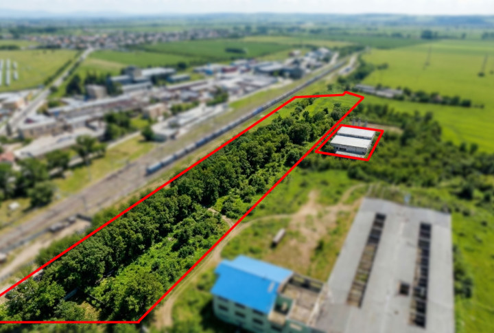 VÝNIKAJÚCA INVESTIČNÁ PRÍLEŽITOSŤ – PRIEMYSELNÝ POZEMOK, MOLDAVA NAD BODVOU
