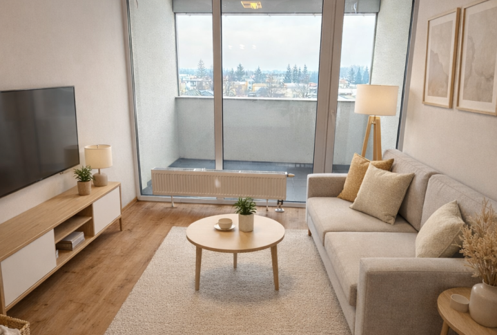 NA PREDAJ MODERNÝ 1,5 IZBOVÝ BYT V ZABÝVANEJ NOVOSTAVBE