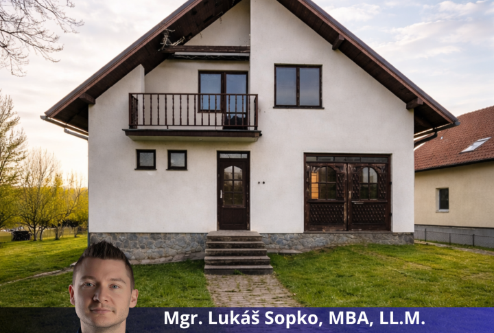 Priestranný rodinný dom Zemplínska Teplica.