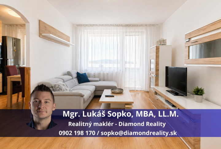 Na prenájom 3-izbový byt na ulici Zupkova, Košice - Dargovských hrdinov