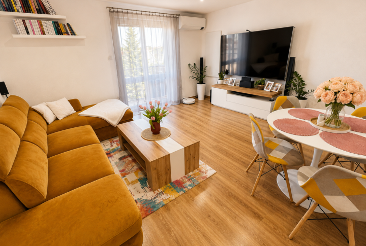 MODERNÝ 3-IZBOVÝ BYT PO KOMPLETNEJ REKONŠTRUKCII S BALKÓNOM | OBEC RUSKOV