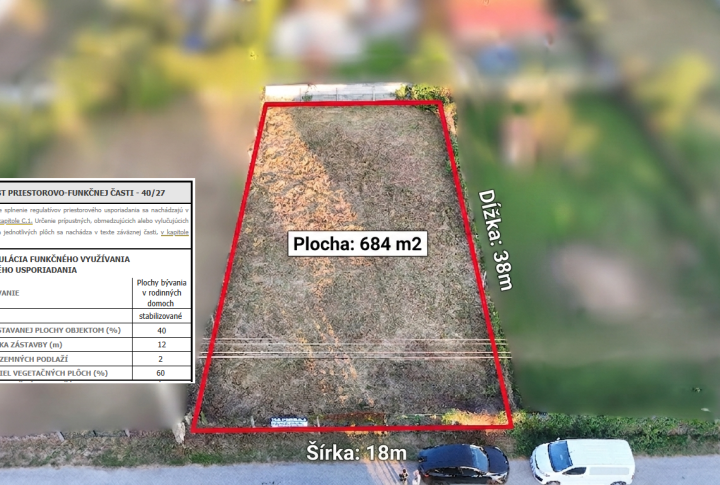 Rezervovaný - Stavebný pozemok pre rodinný dom | Košice – Krásna