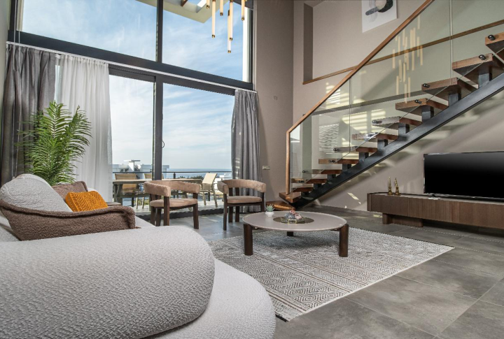 Na predaj 2+1 Loft Penthouse rezort TWILIGHT,Severný Cyprus