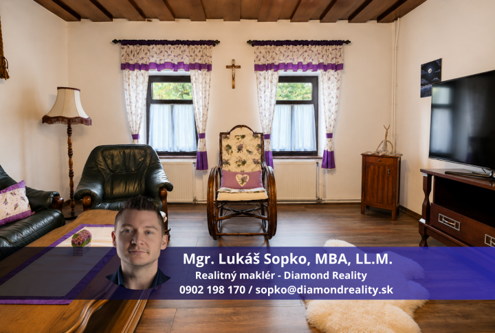 Na predaj chalupa/rodinný dom v malebnej obci Smolník.