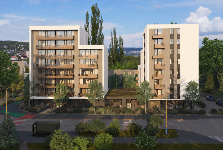 Na predaj NOVOSTAVBA - 1 izbový byt, Ipeľská, Košice - Západ