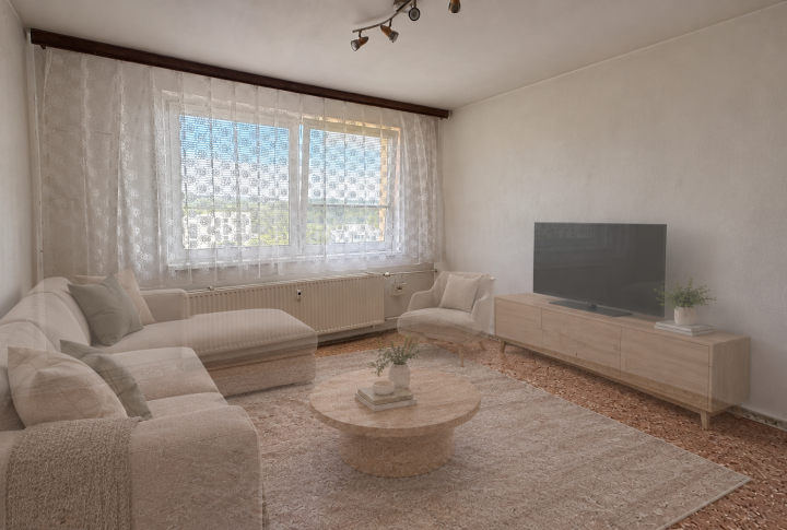 2 izbový byt, 50m2, Húskova ulica, Košice, KVP